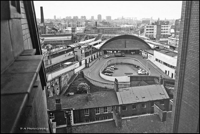 Oxford Road Historical front of station.